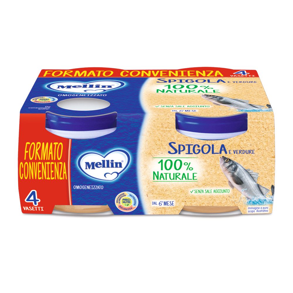 Mellin Omo Spigola 4X80g - Immagine 4