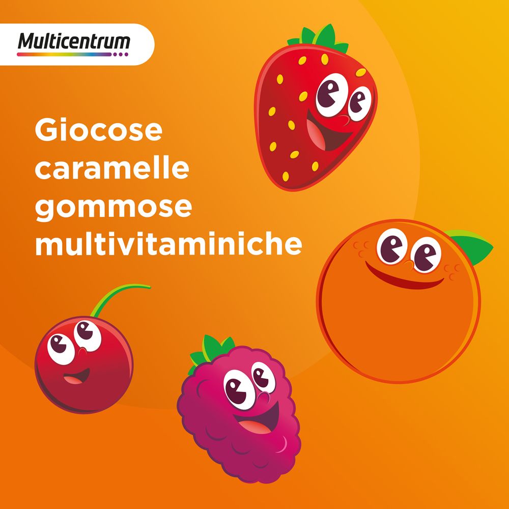 Multicentrum Vitagummy Vitamine Bambini 3+ Vitamina D Ferro
