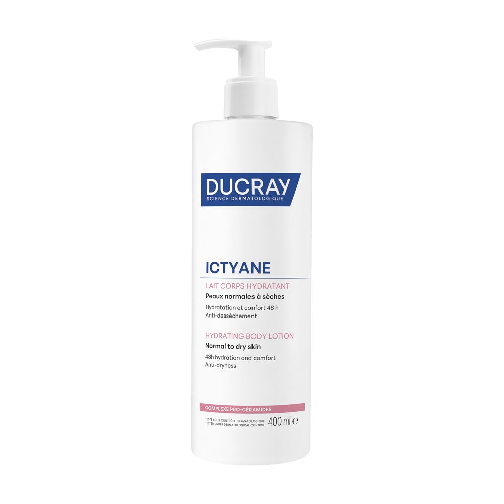 Ducray Ictyane Latte idratante corpo 400ml - Pelle secca, pelle irritabile e fragilizzata