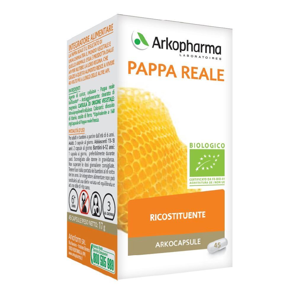 Arkocps Pappa Reale BIO 45Cps 45 St Kapseln