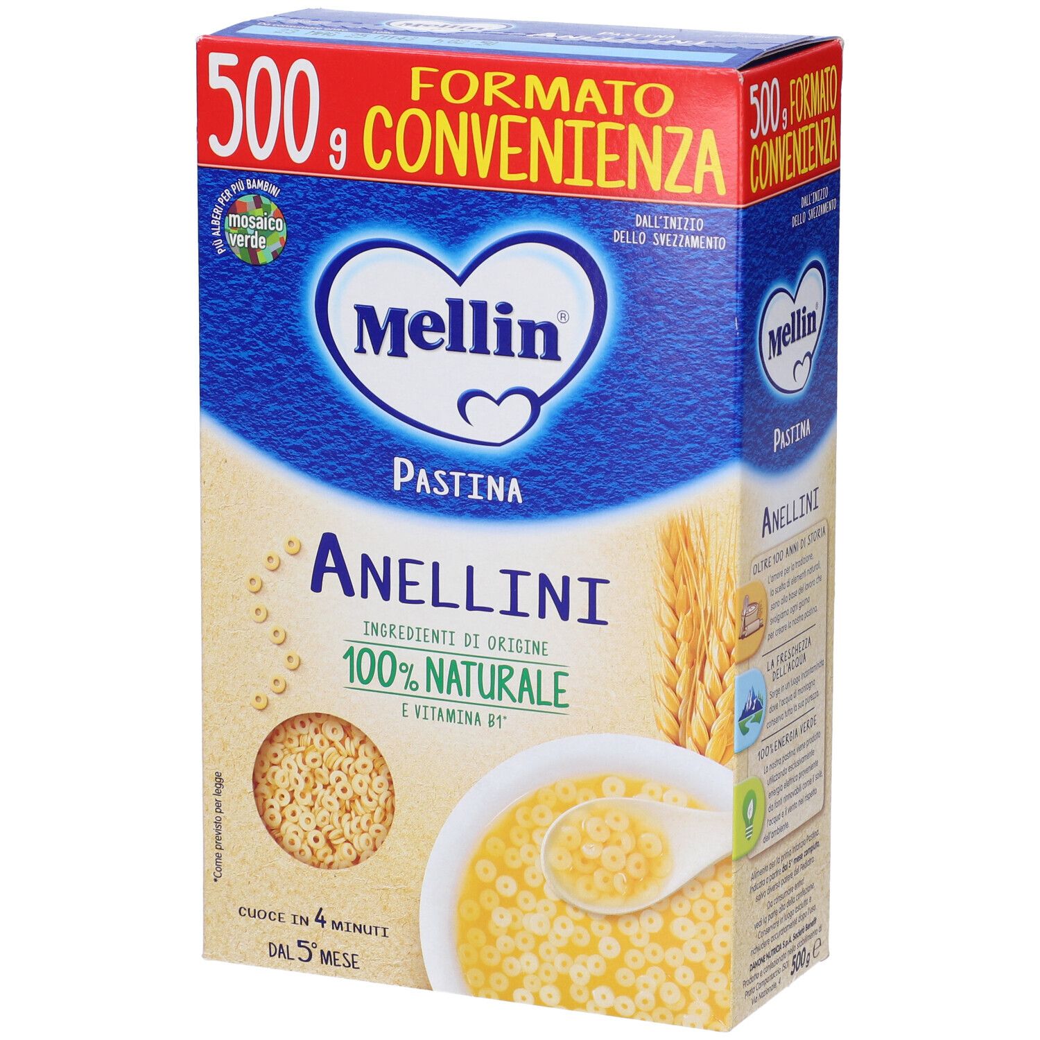 Image of Mellin Anellini 500G
