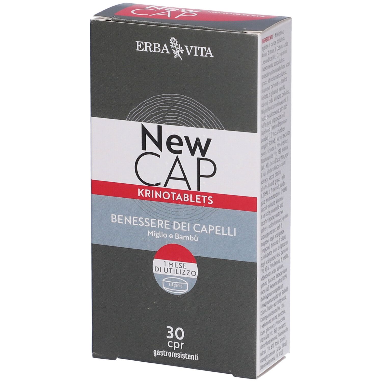 Erba Vita New Cap Benessere dei Capelli Compresse