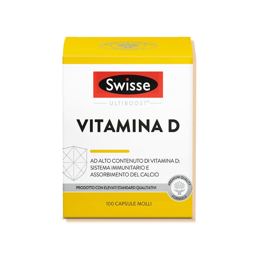 Swisse Vitamina D3 100Cps 100 St Kapseln