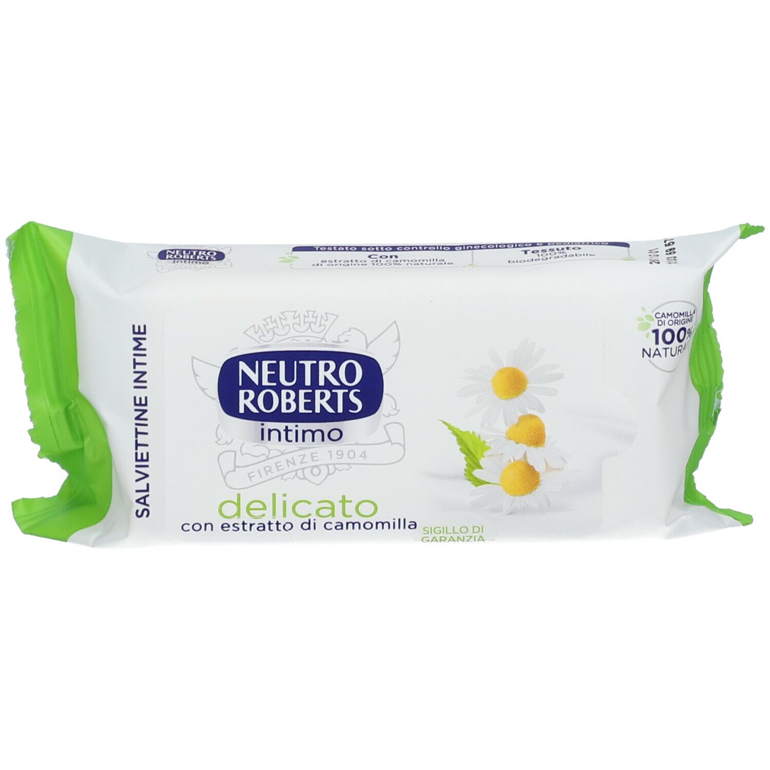 Neutro Roberts Salviettine per l'Igiene Intima 12 Salviettine