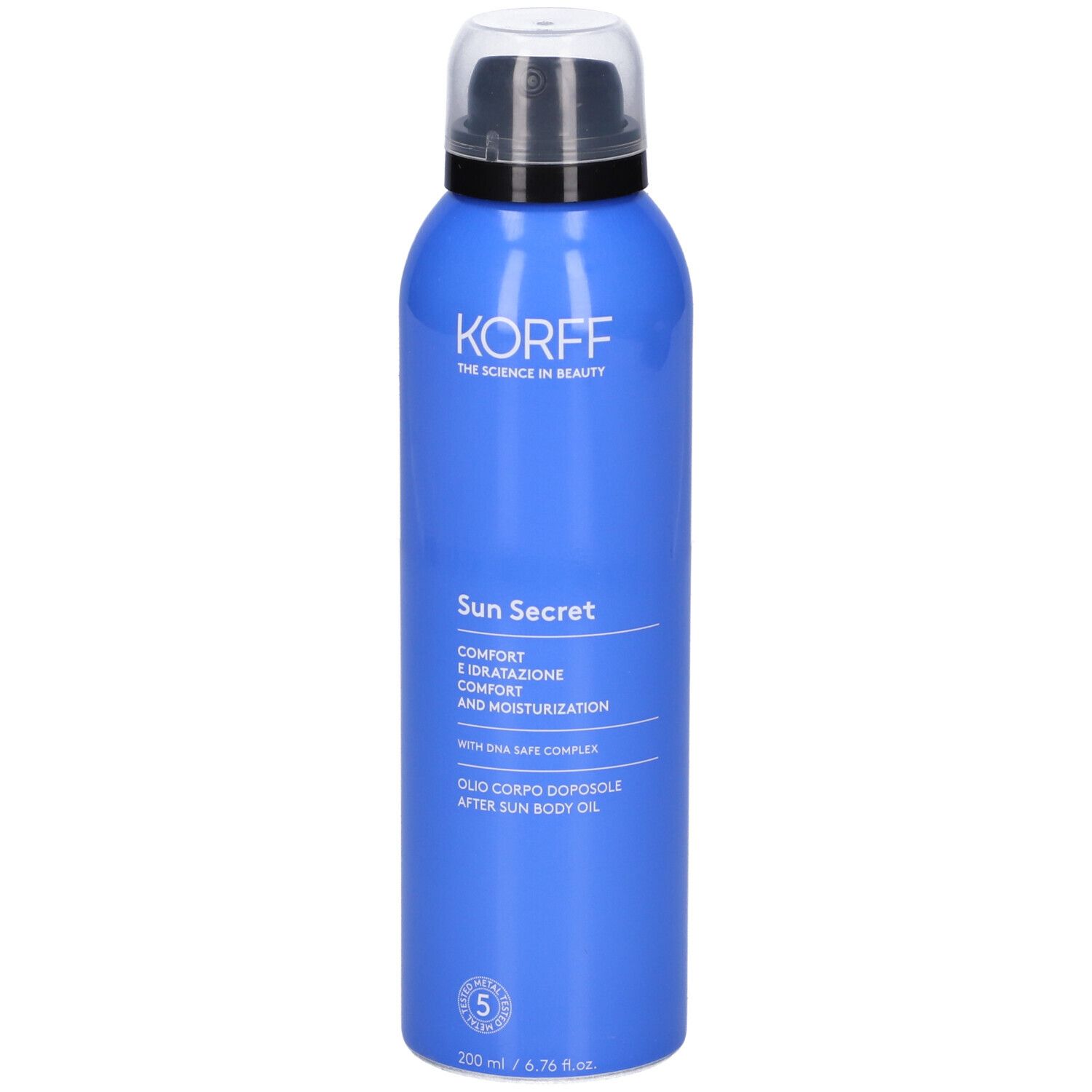Korff Sun Secret Olio Corpo Doposole
