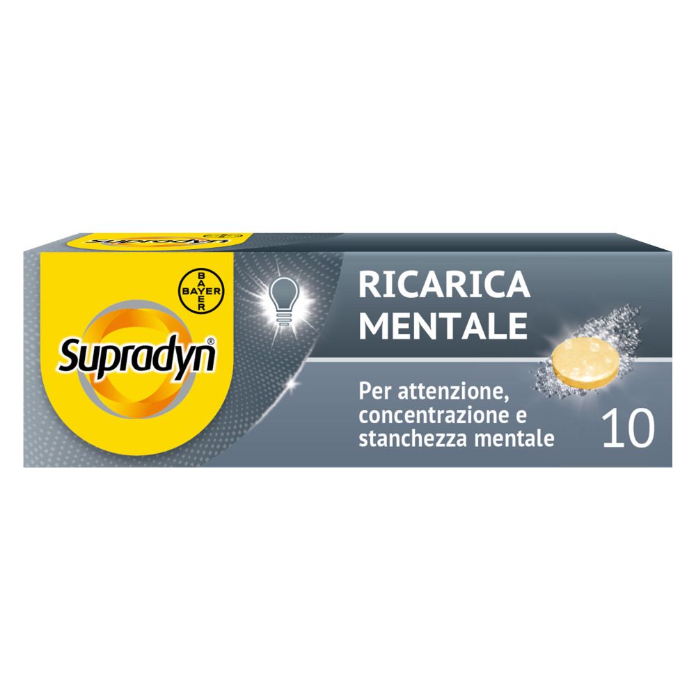 Image of Supradyn Ricarica Mentale Integratore Memoria e Concentrazione Cpr Eff