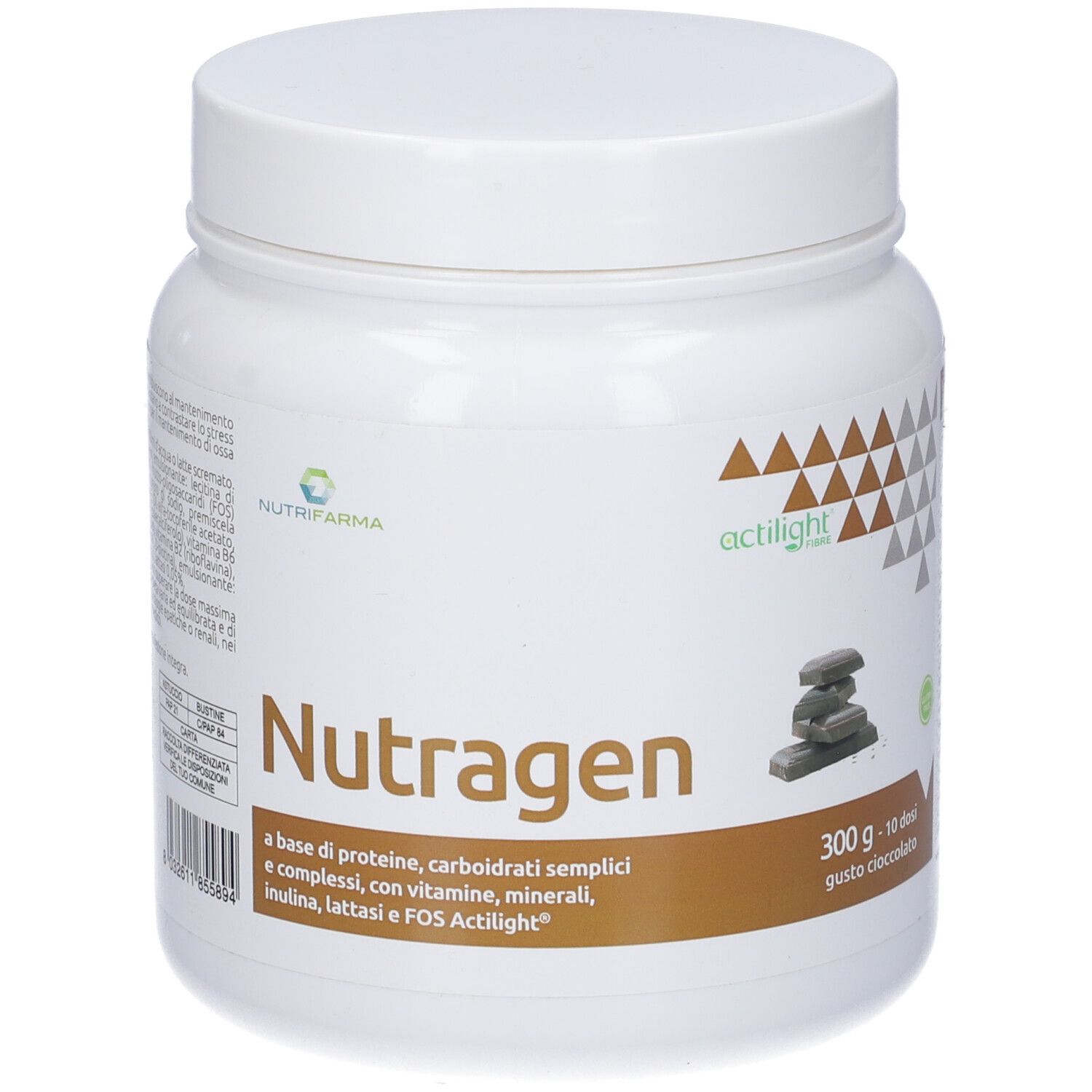 Nutragen Polvere Gusto Cioccolato 300 G G Per Soluzione Orale Bambino