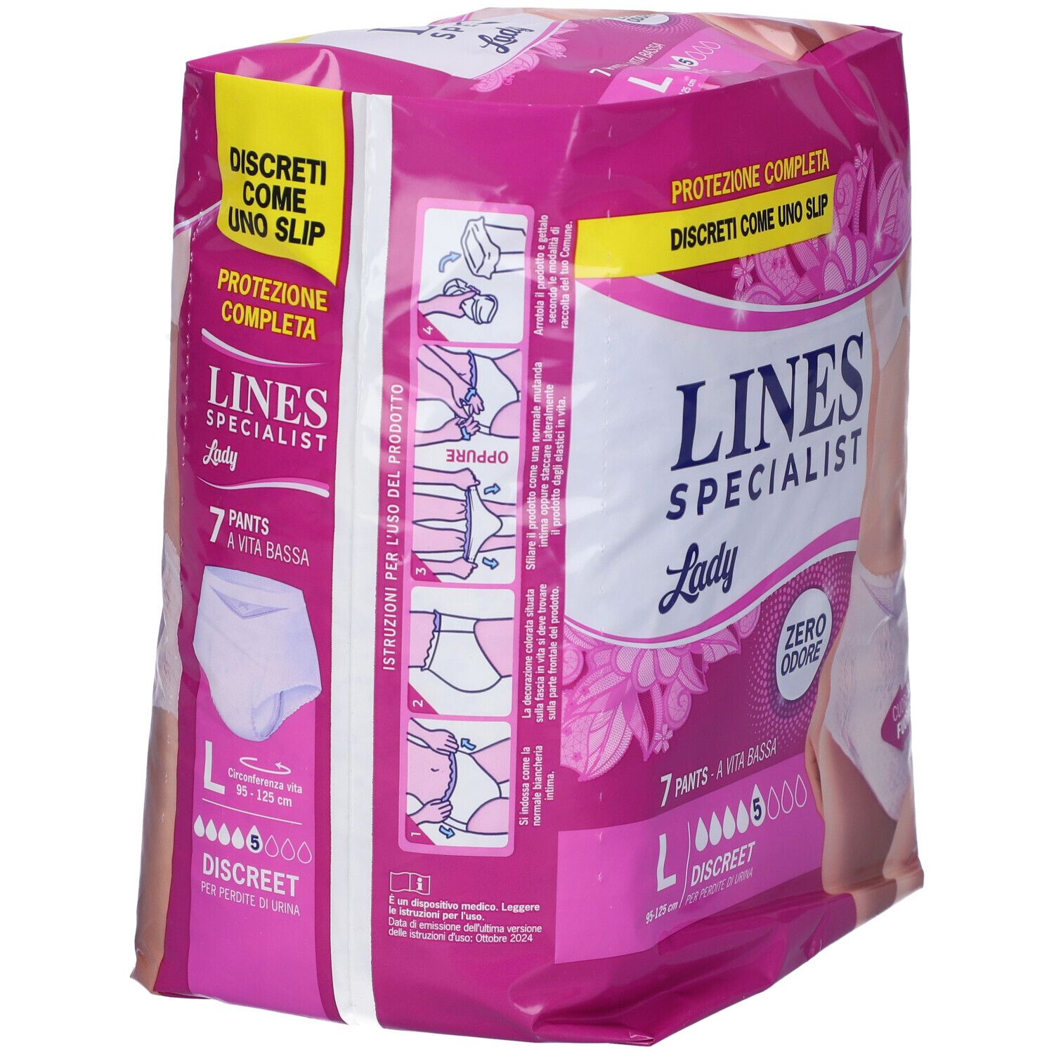 Lines Spec Pants Discr L F 7PZ 7 St Binden