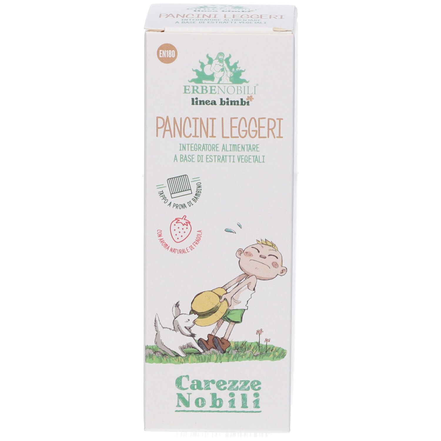 Erba Vita Pancini Leggeri Nahrungsergänzungsmittel für Kinder, 30g.