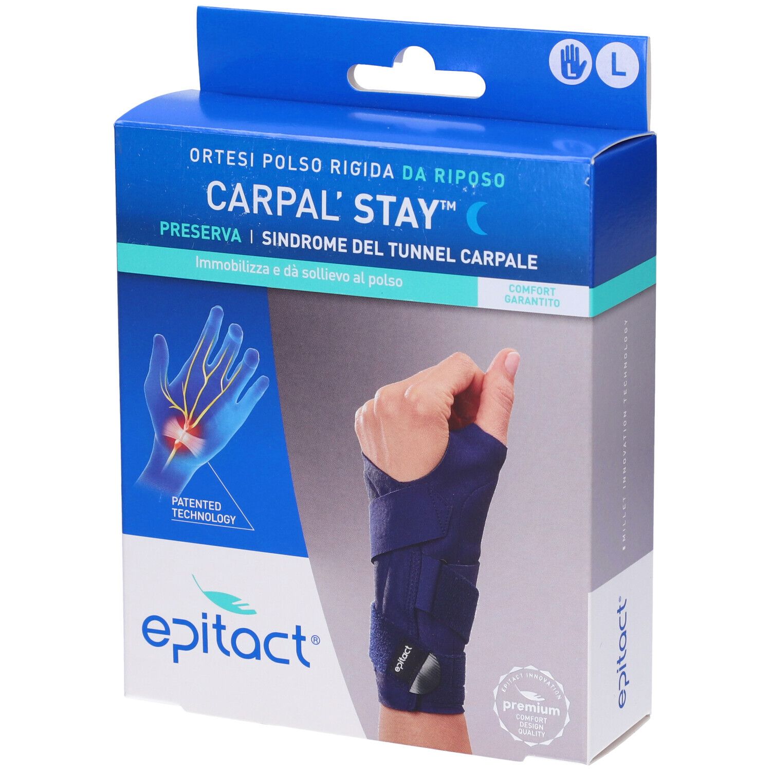 Epitact Carpal'Stay Sinistro Taglia L