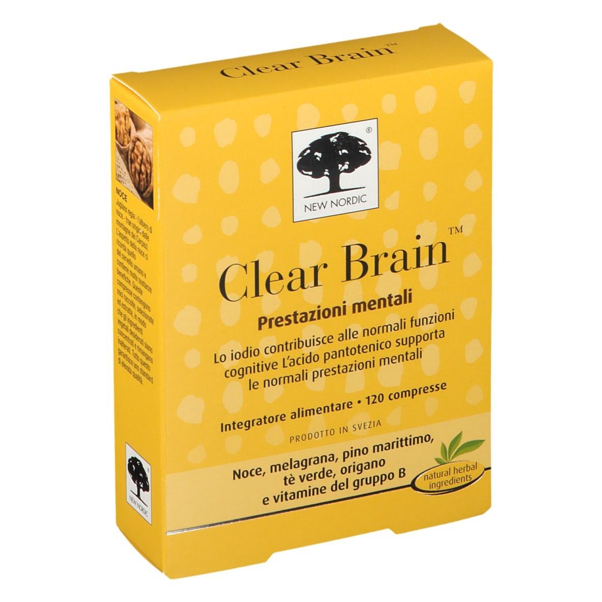 Clear Brain 120Cpr 52 g Tabletten