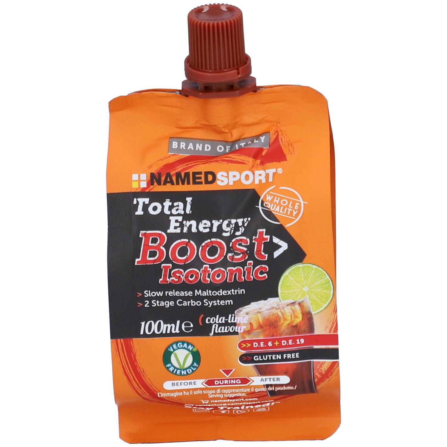 Image of NAMED SPORT® Total Energy Boost ISOTONIC COLA-LIME