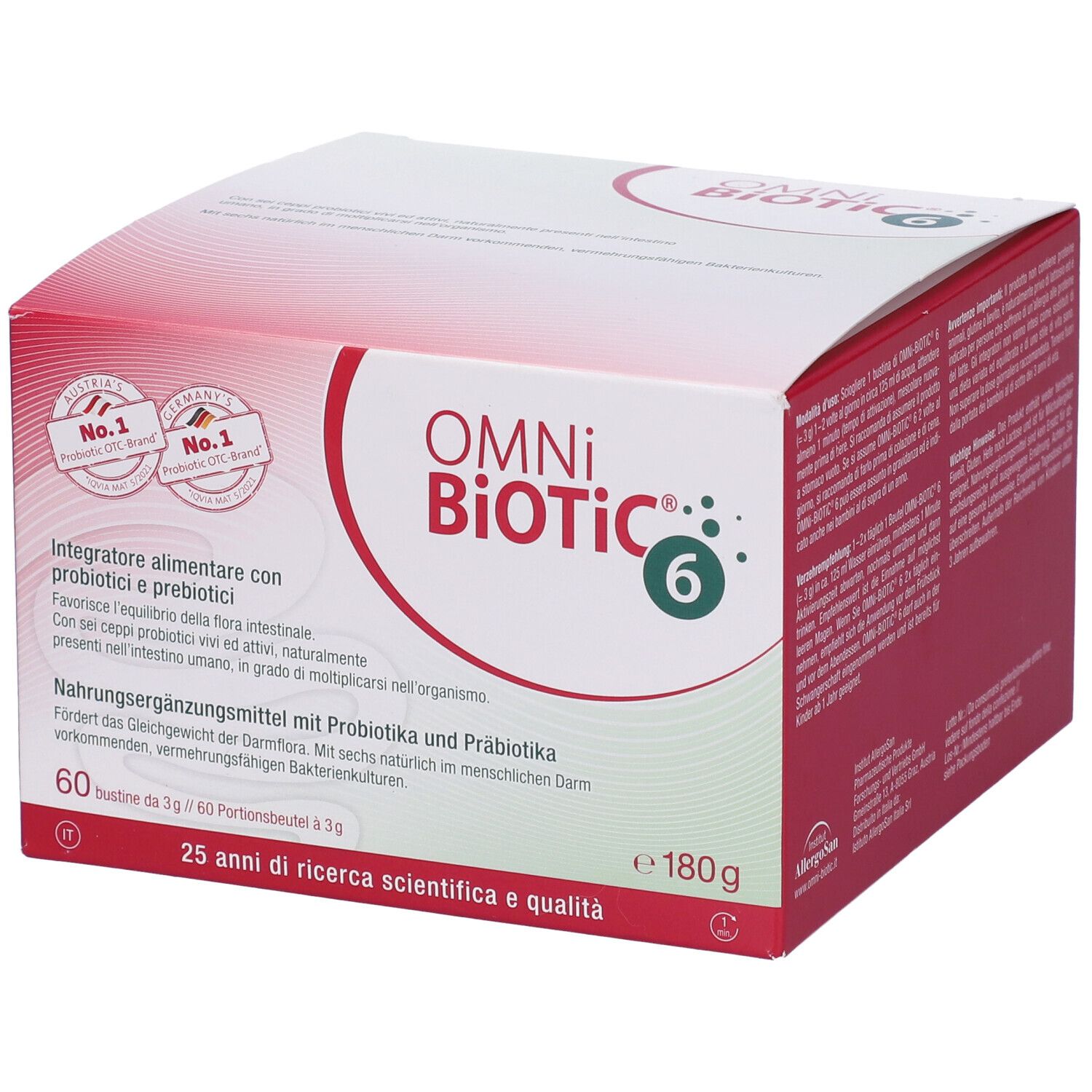6 - Integratore Con Probiotici E Prebiotic 60 Bustine - Immagine 8