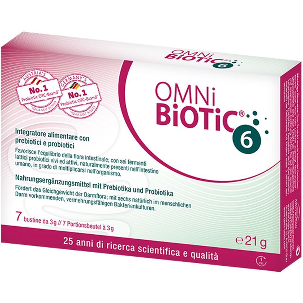 Institut Allergosan Omni Biotic 6 Polvere 7 Bustine Da 3 G - Immagine 9