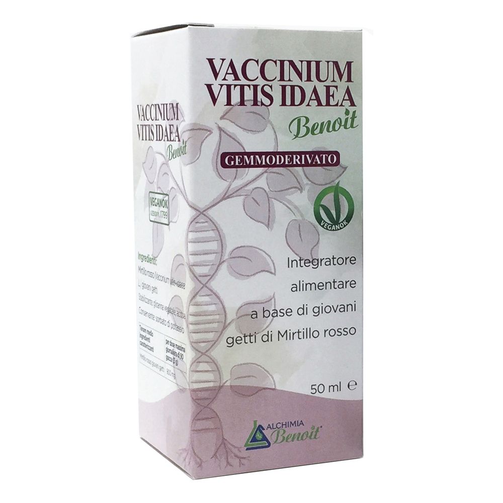 Alchimia Benoit Rosso Vaccinium Vitis Idaea Gemmoderivato 50 Ml - Immagine 2
