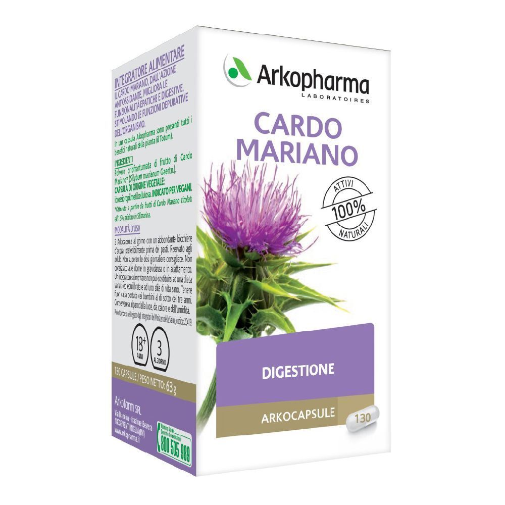 Arkopharma Arkocapsule® Cardo Mariano - risparmia il 10% con il codice: ARKO10