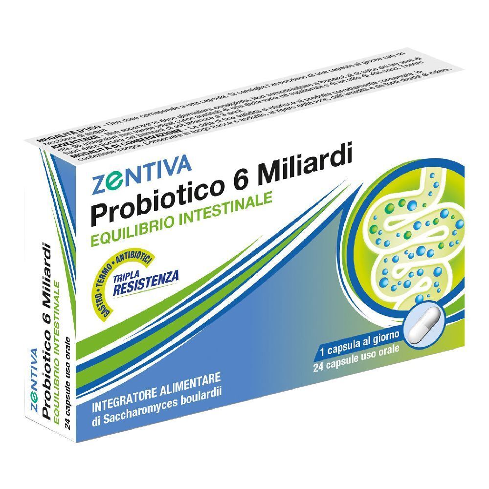 ZENTIVA Probiotico 6 Miliardi