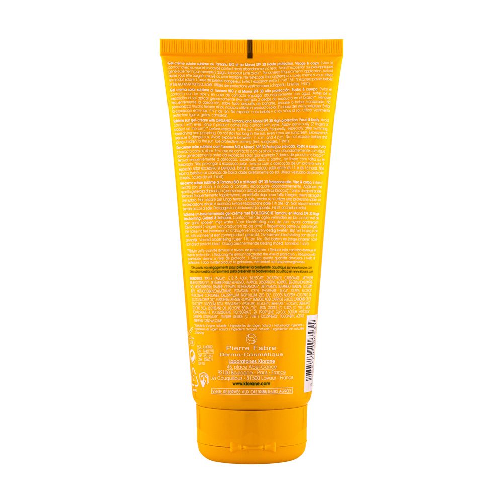 KLORANE Sonnenschutzcreme Sublime LSF 30