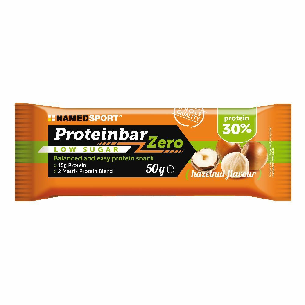 namedsport proteinbar zero hazelnut flavour