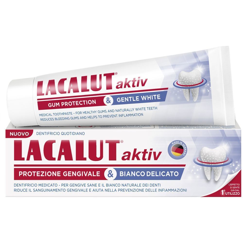 Lacalut Aktiv Dentifricio Protezione Gengivale&Bianco - risparmia il 25% con il codice: NAT25