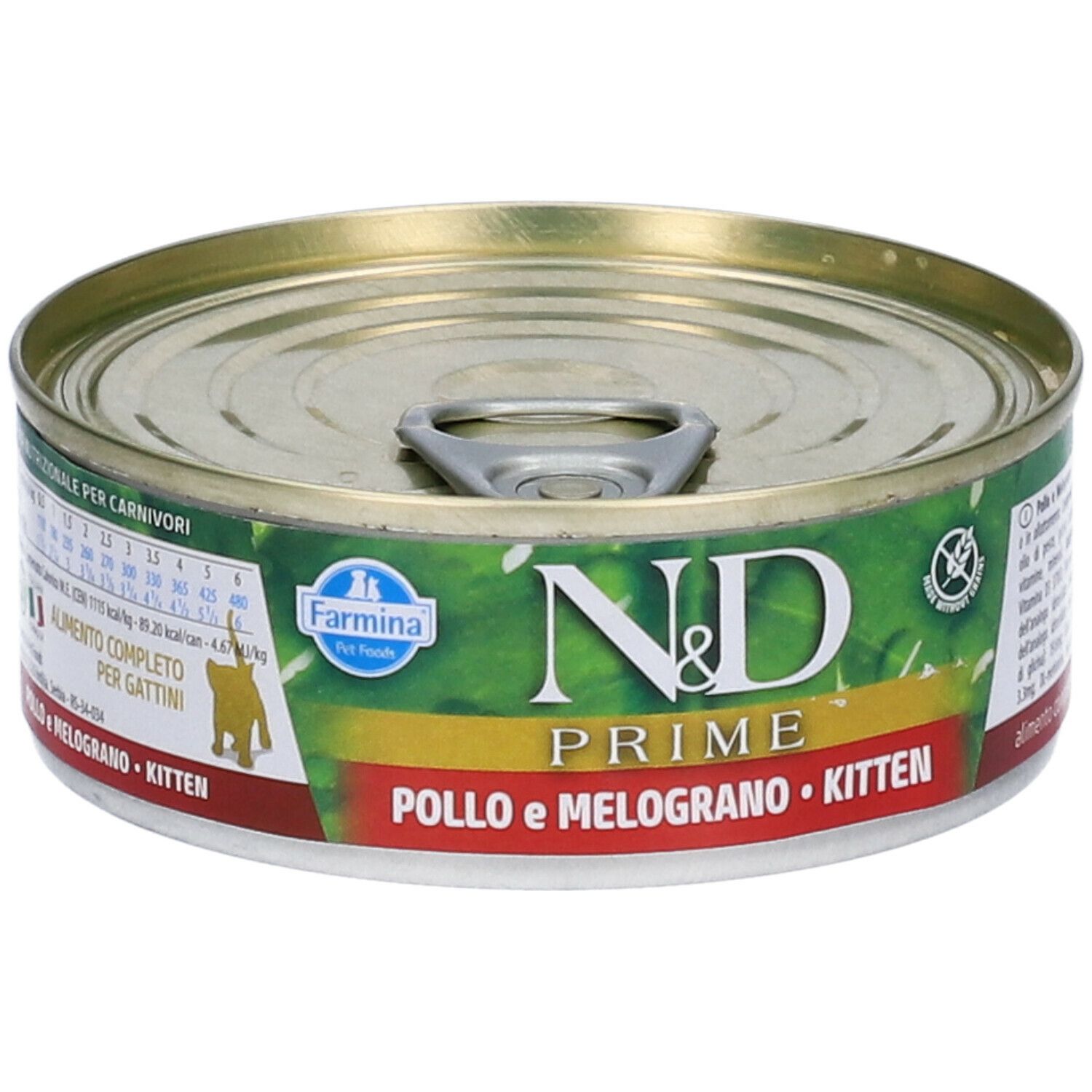 Nassfutter Farmina N&D Prime - Jungkatze Kitten Huhn & Granatapfel