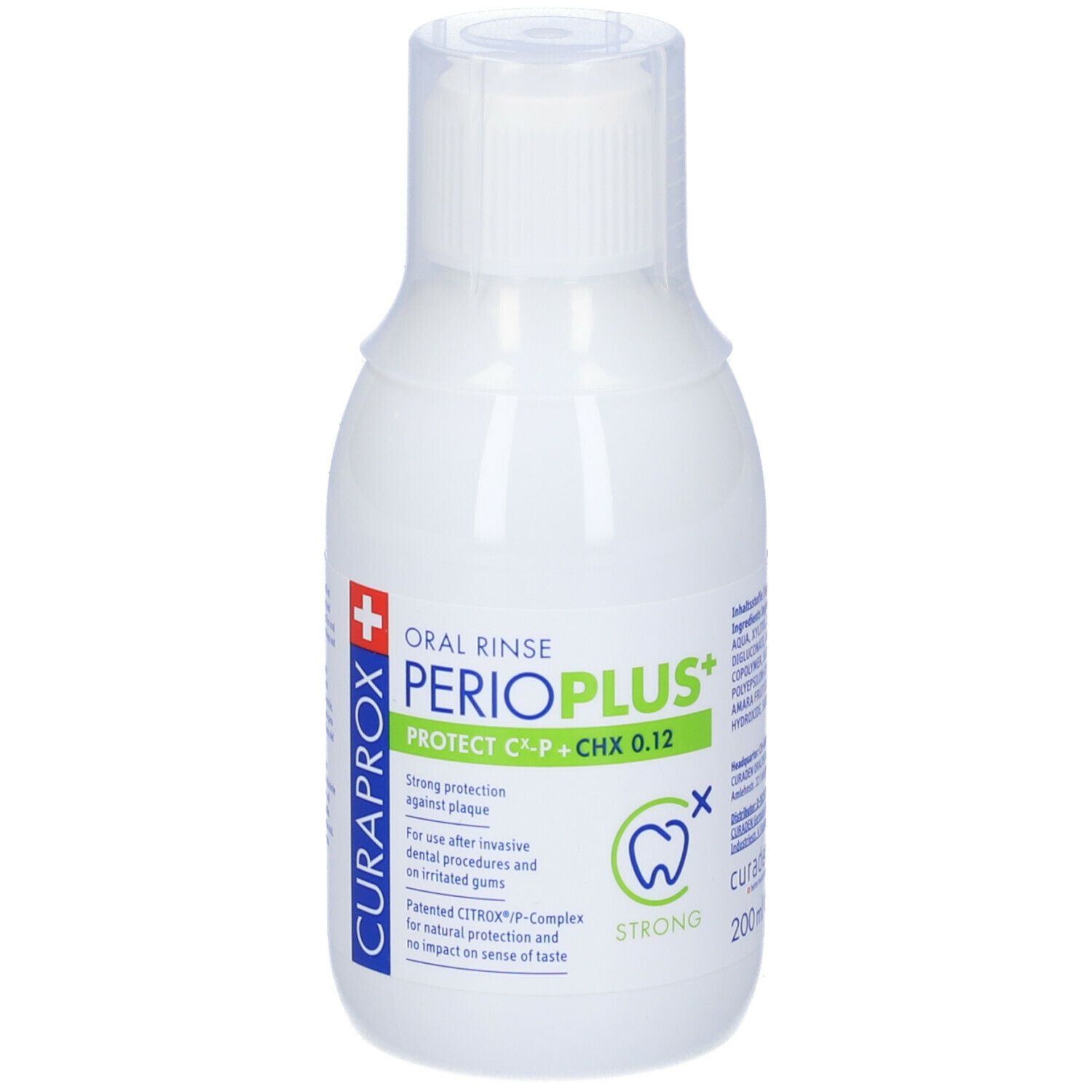 Curaprox Perioplus+ Protect Chx 0,12% Collutorio 200 Ml Per Gengiviti E Parodontiti - Immagine 6