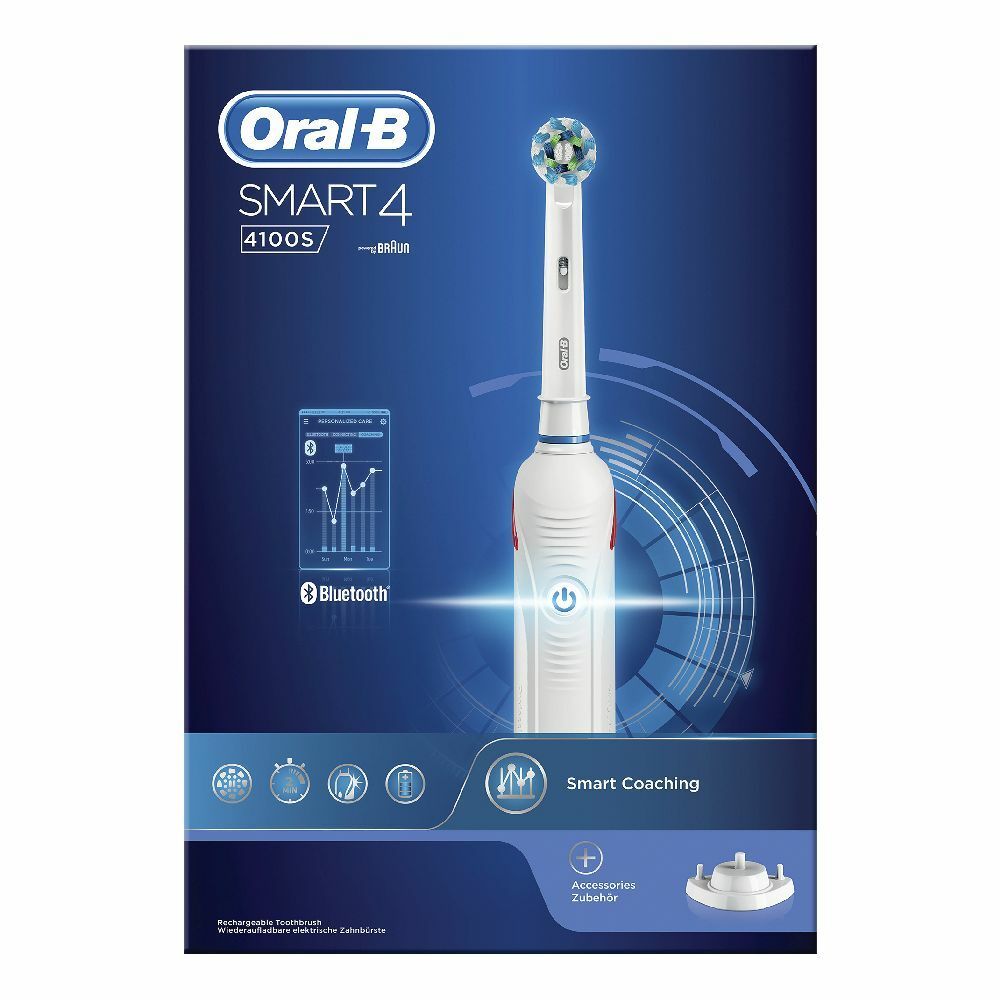Image of Oral-B Spazzolino Elettrico Ricaricabile Smart 4. 4100S Bianco