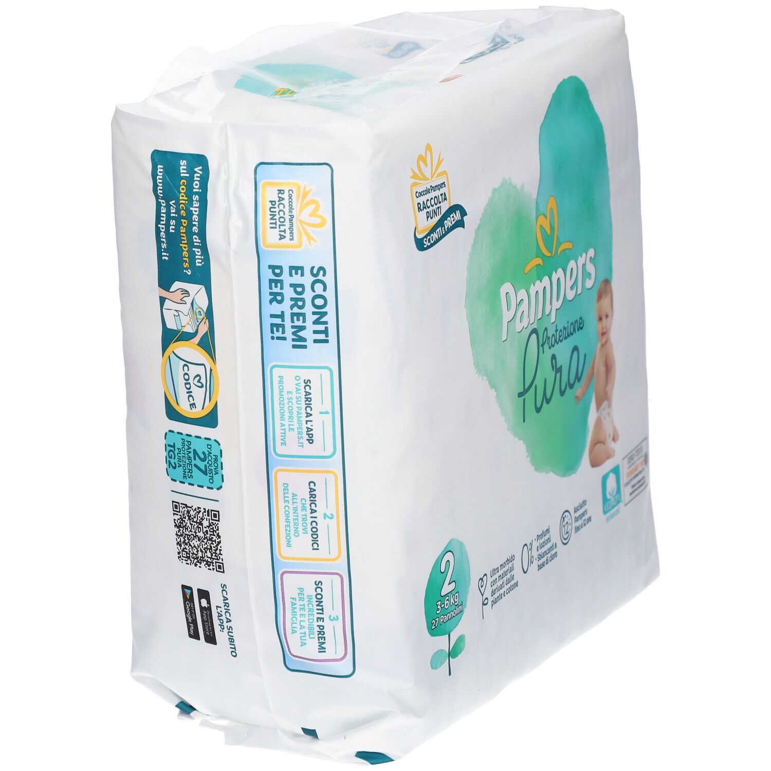 Pampers Schutz Pura Naturello Mini Cp 27 Stück Pampers