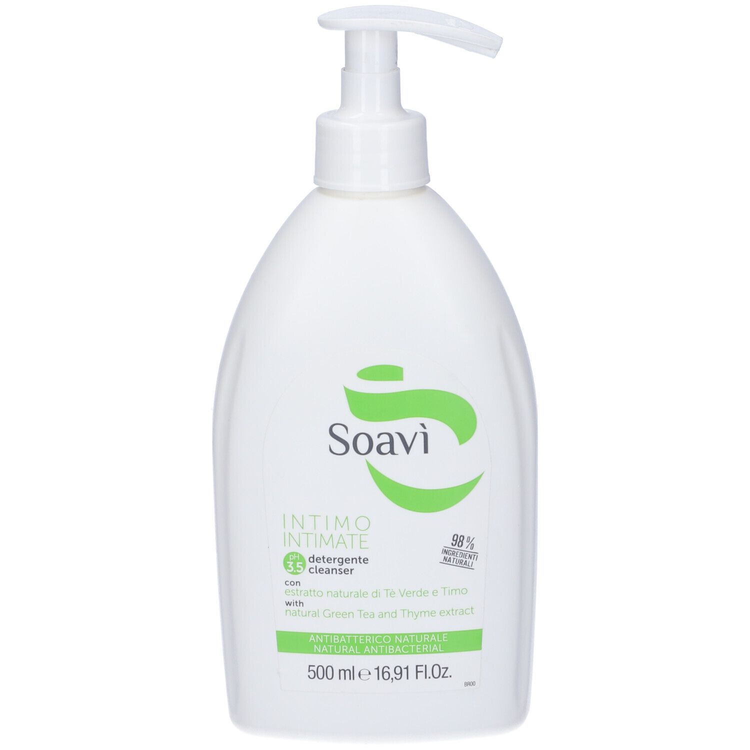 Soavi Intimo Antibatterico Ph3,5 Flacone Con Dispenser 500 Ml