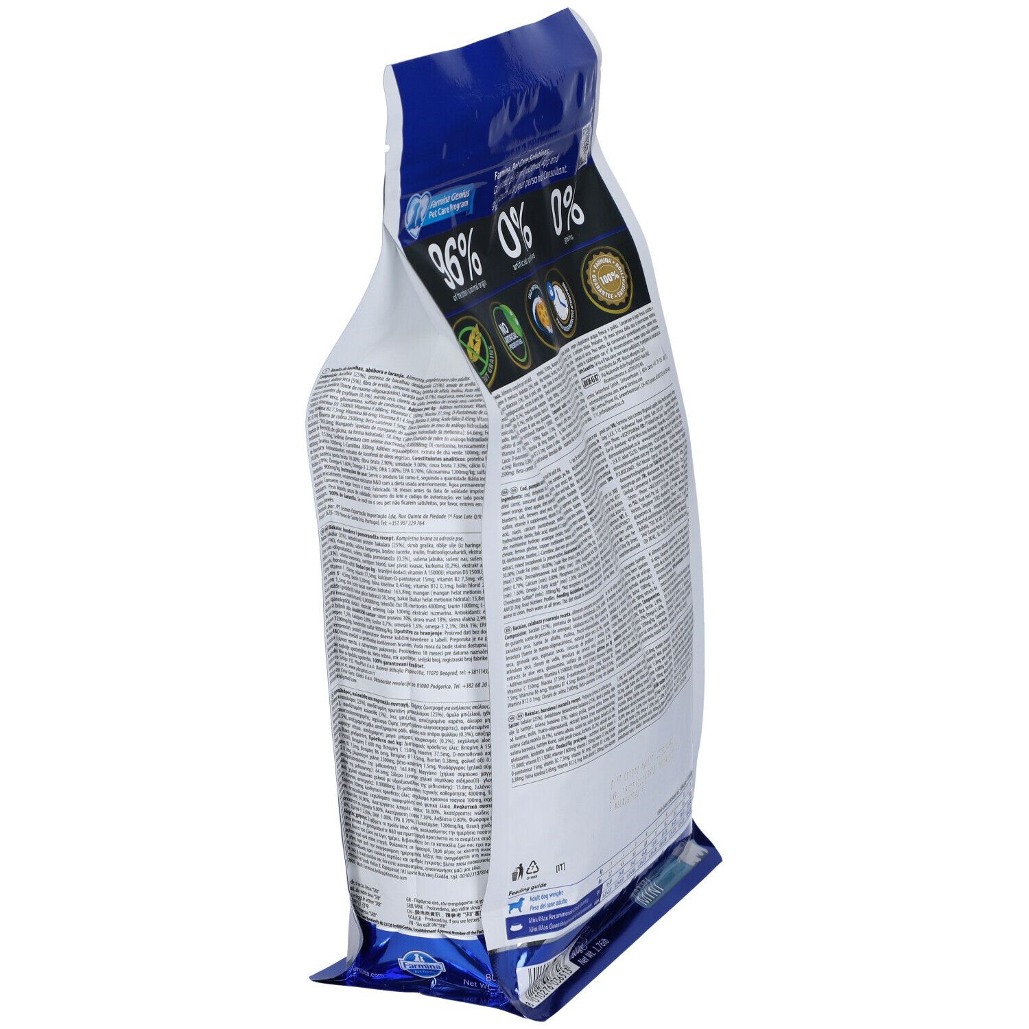 Trockenfutter Hund Farmina N&D Ocean - Adult Mini - Kabeljau Kürbis