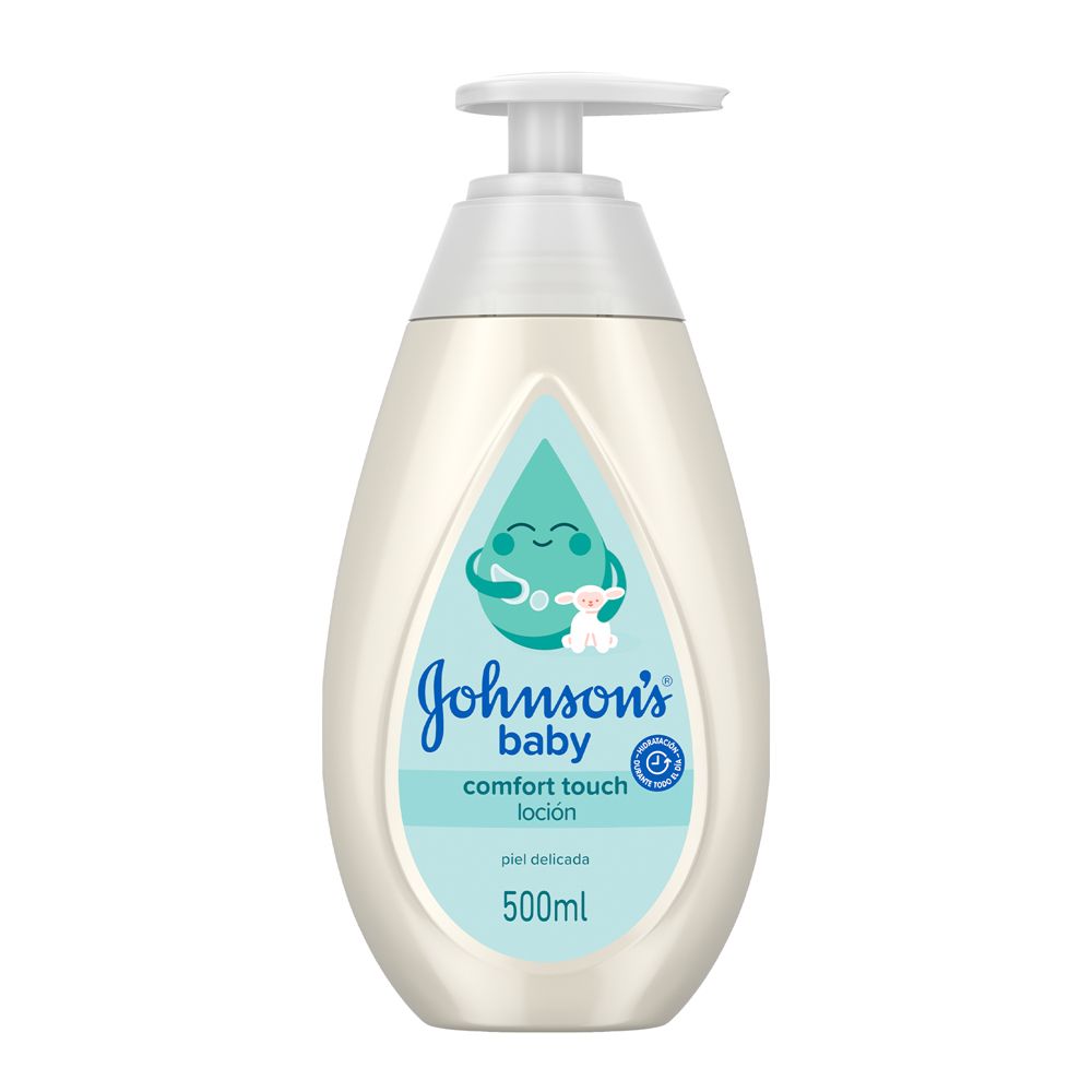 Johnson's Baby Cottontouch Crema Liquida Viso Corpo con cotone