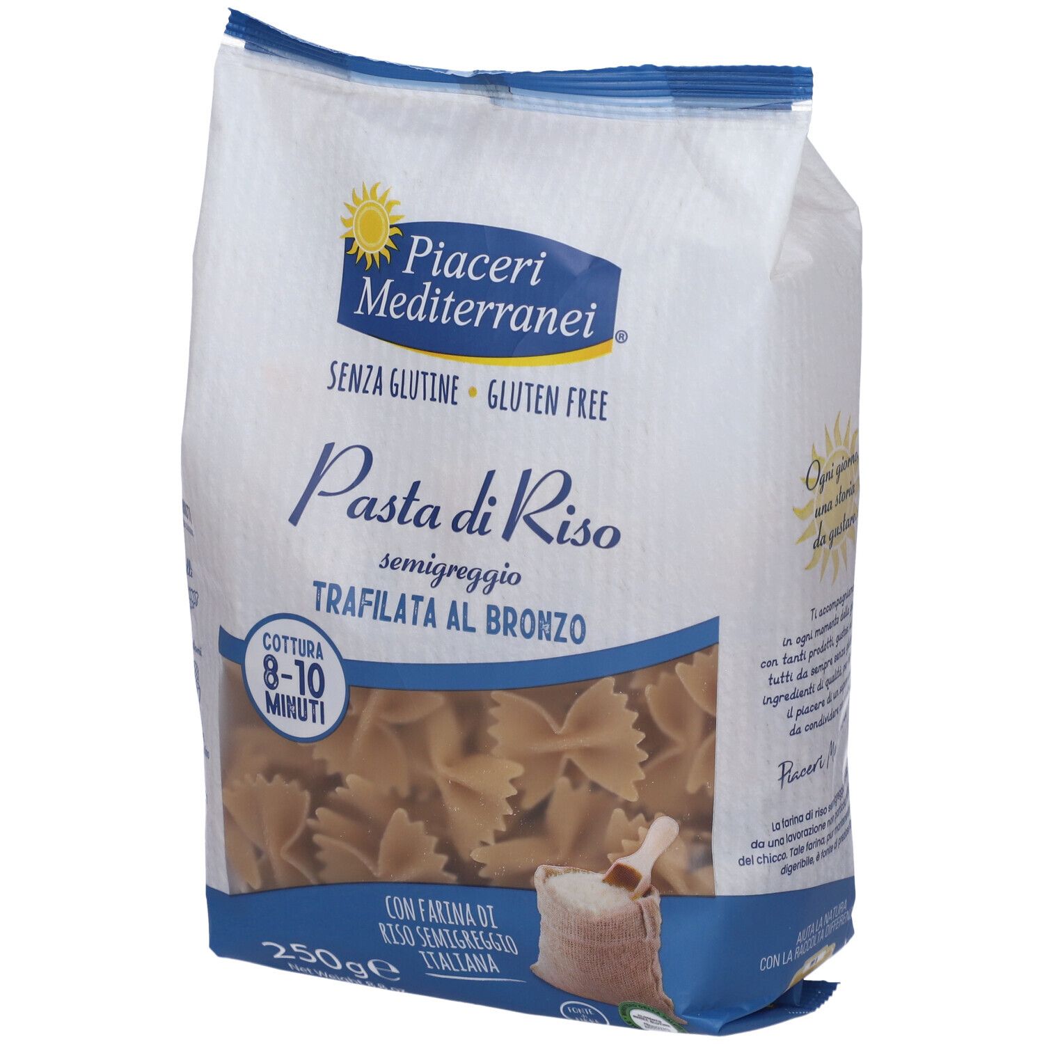 Piaceri Mediterranei Pasta Di Riso Farfalle Senza Glutine - Immagine 6