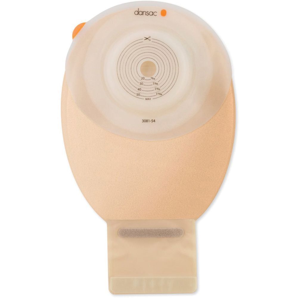 Dansac Novalife Tre 1 Sacca Aperta Opaca Softconvex Maxi Per Ileostomia Con Finestra Ritagliabile 15-44Mm 520 Ml 10 Pezzi