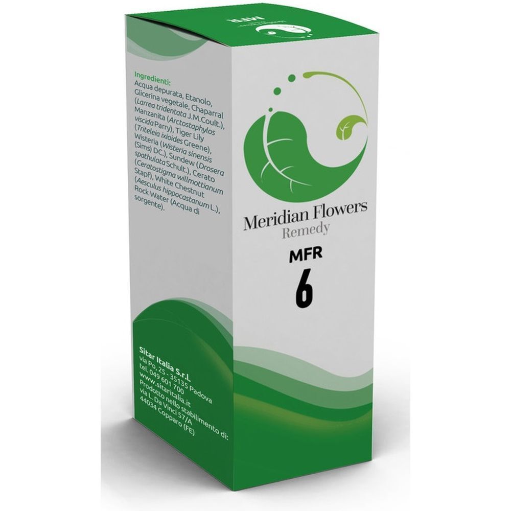 Mfr 6 Meridian Flowers Remedy Gocce 30 Ml