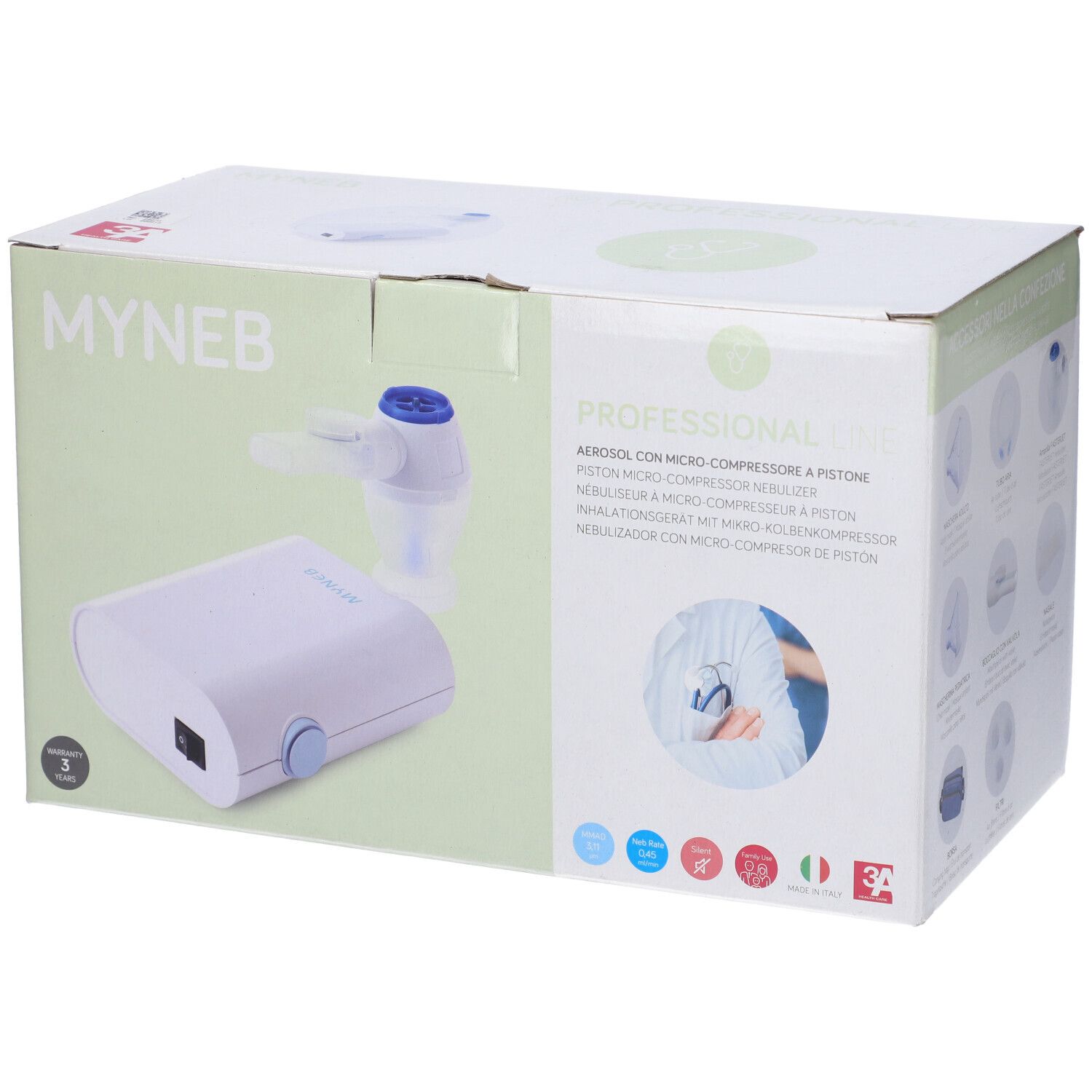 GIMA Aerosol Myneb - A Pistone