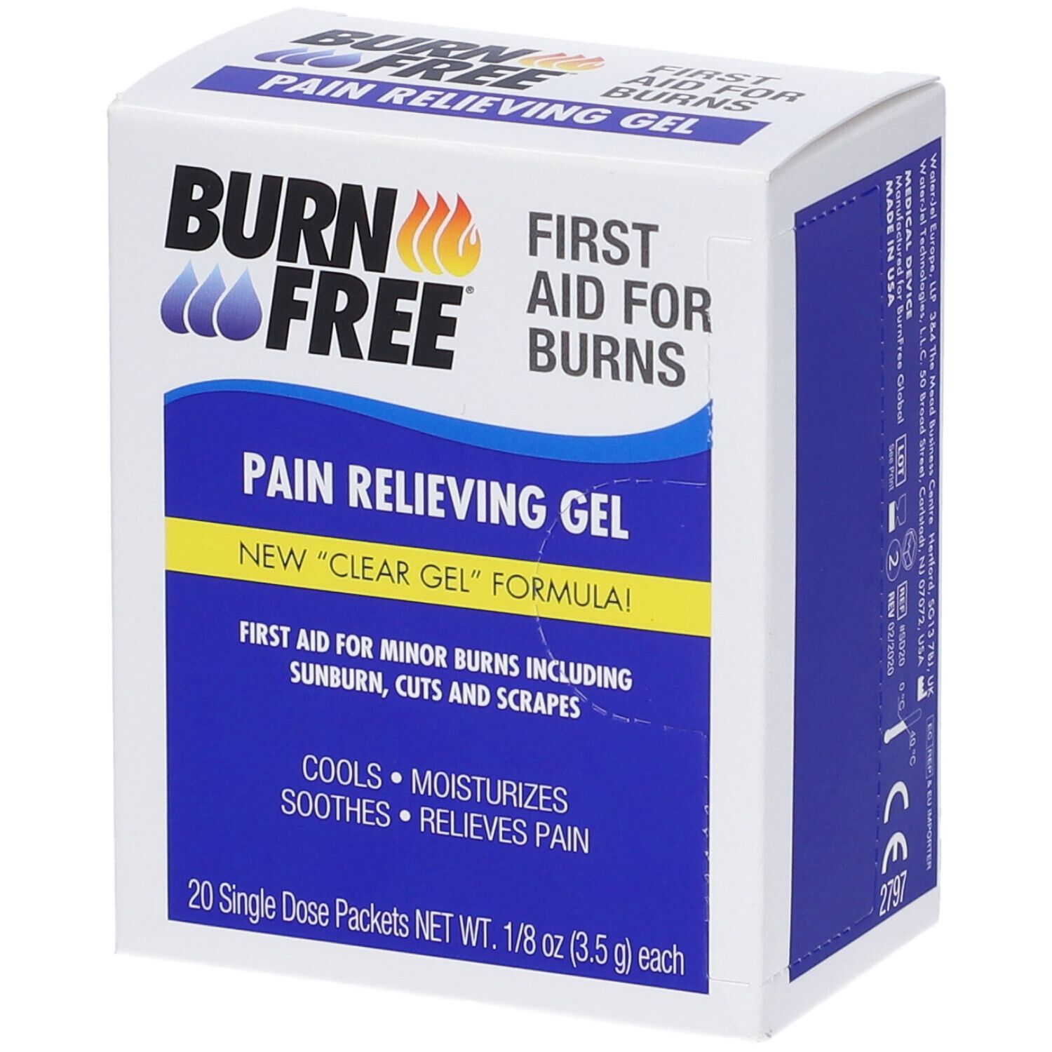 GIMA Bustina Gel Burn Free 3,5 Gr