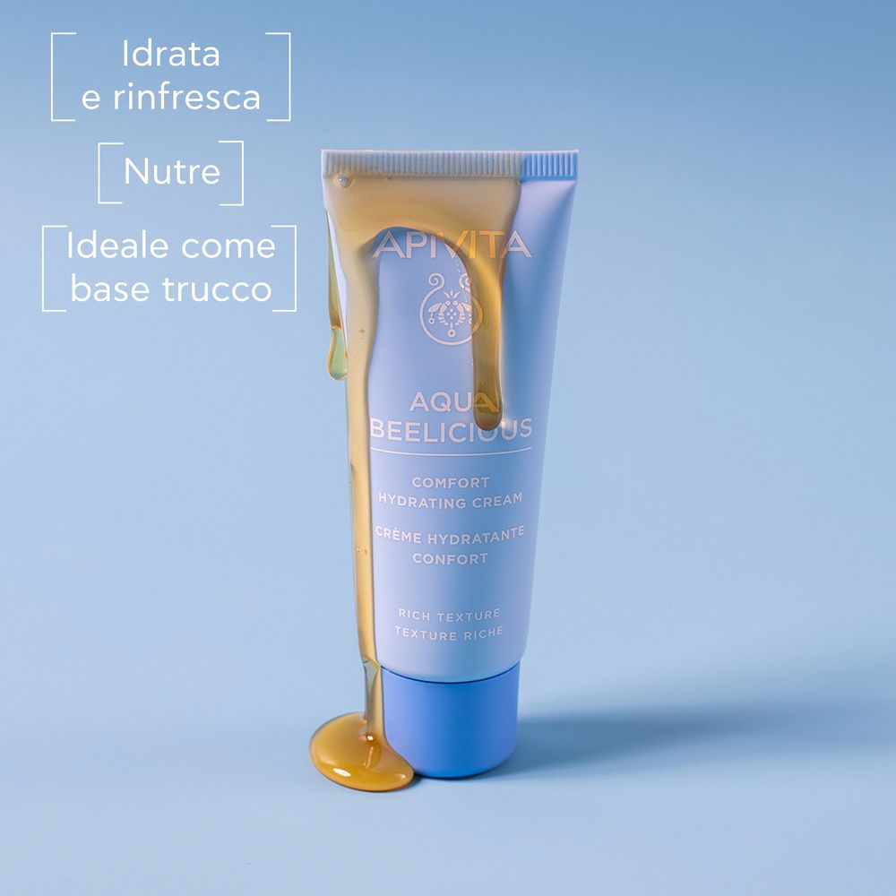 Apivita Aqua Beelicious Crema Comfort Idratante Texture Ricca - Risparmia Il 10% Con Il Codice: Apivita0726