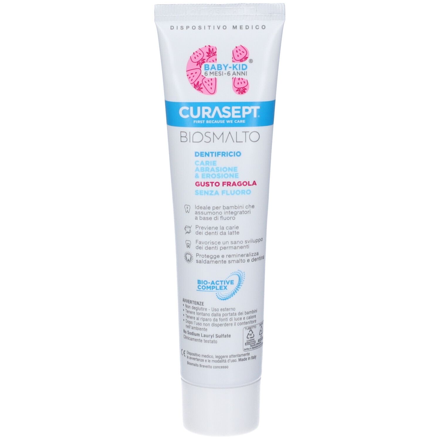 Curasept Biosmalto Bb-Kid S/Fl 50 ml Zahnpasta