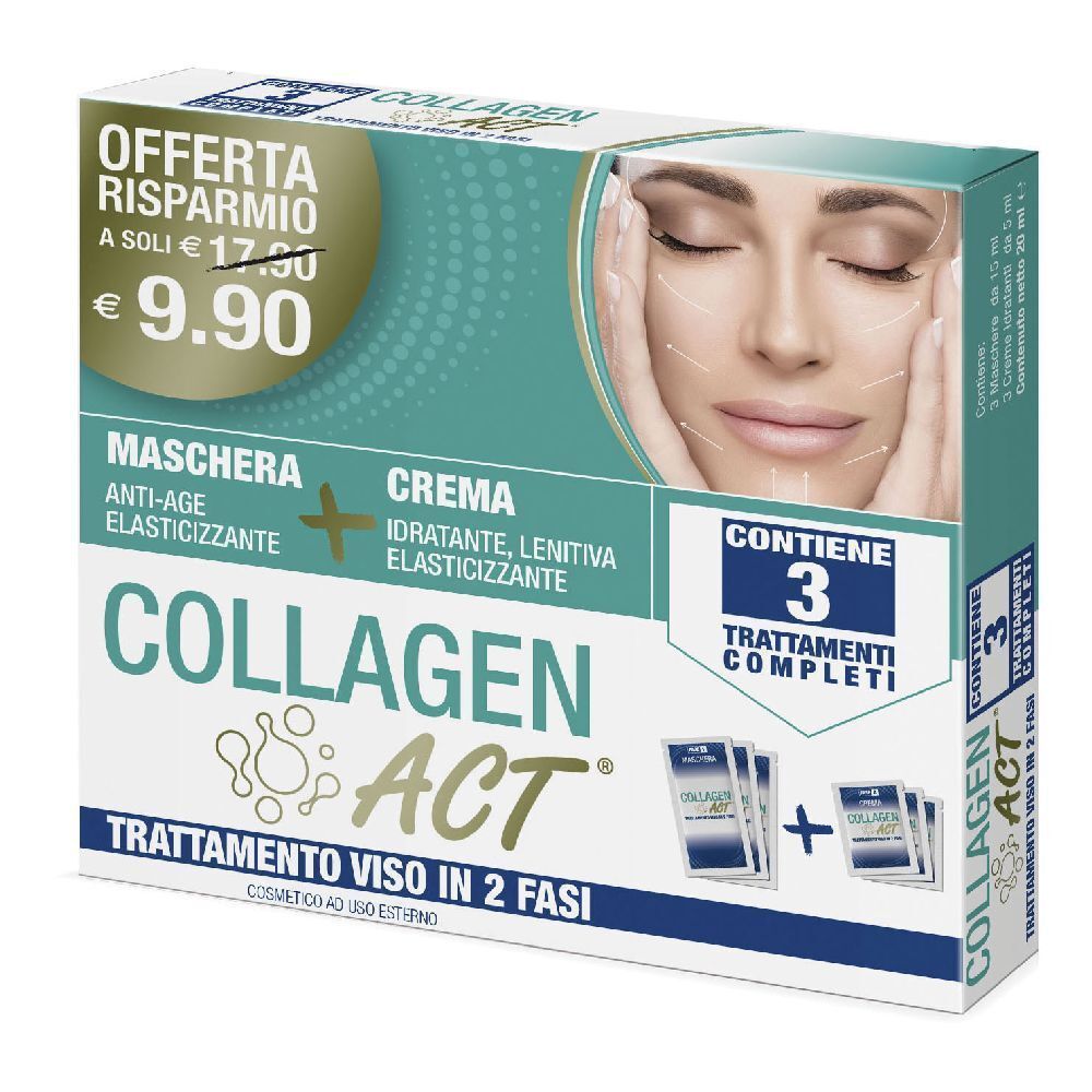 Collagen Act Trattamento Viso 2 Fasi