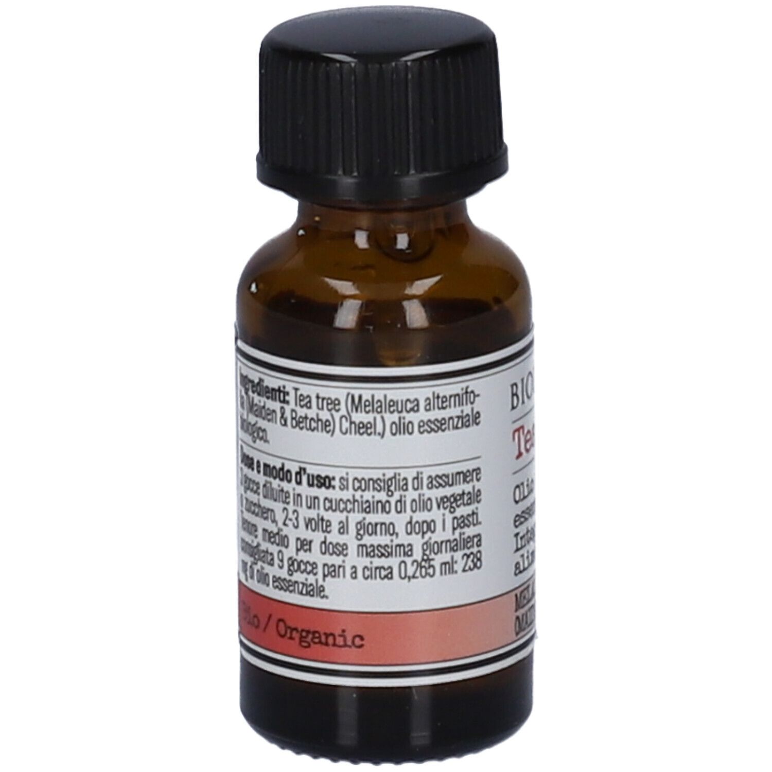 Bioearth Scuro Tea Tree Olio Essenziale Biologico Vie Respiratorie 10 Ml - Immagine 4