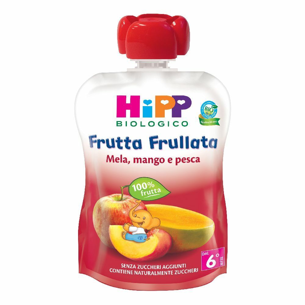 Image of HiPP Biologico Frutta Frullata Mela, Mango e Pesca