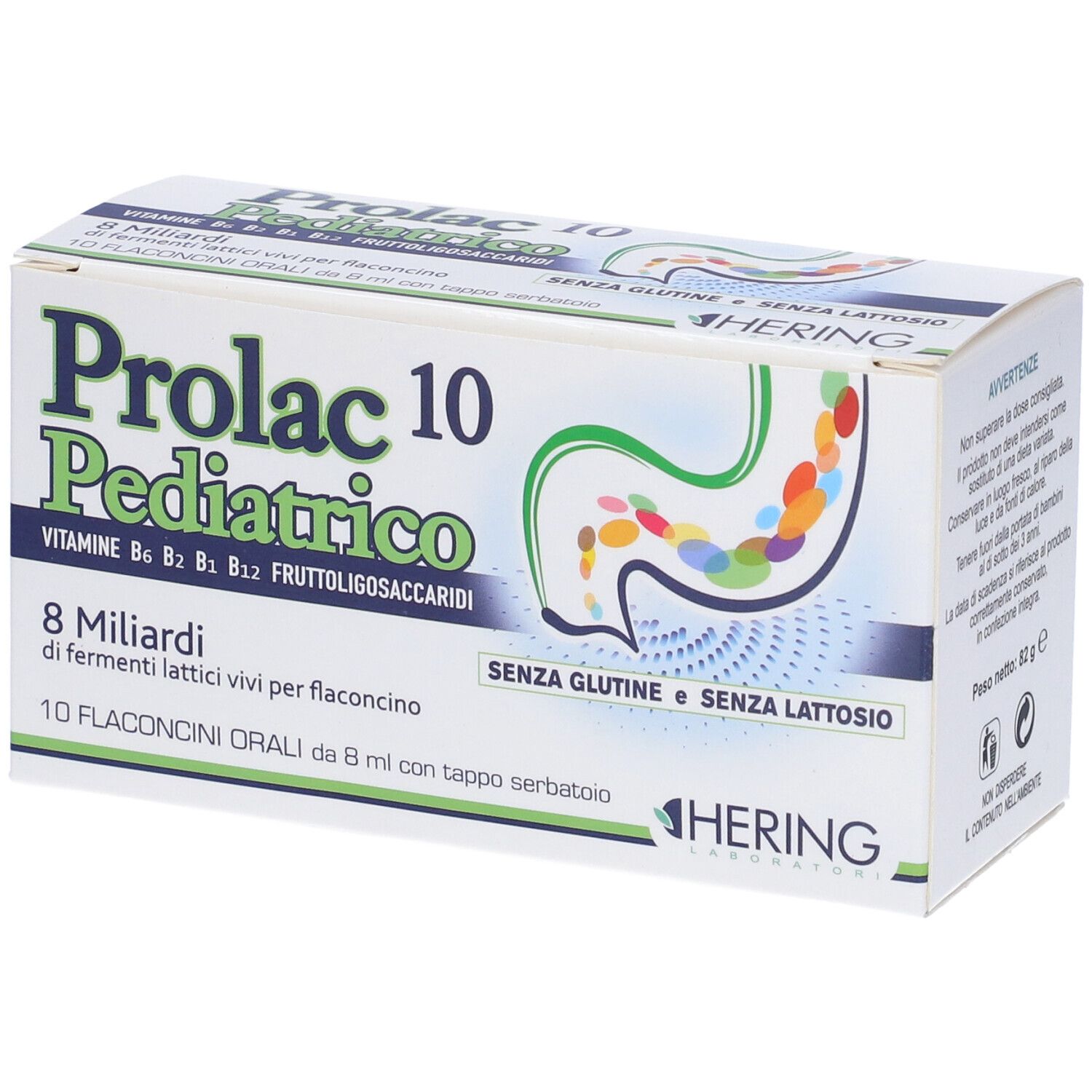 Prolac10 Pediatrico Fermenti Lattici 10 Flaconcini 8 Ml