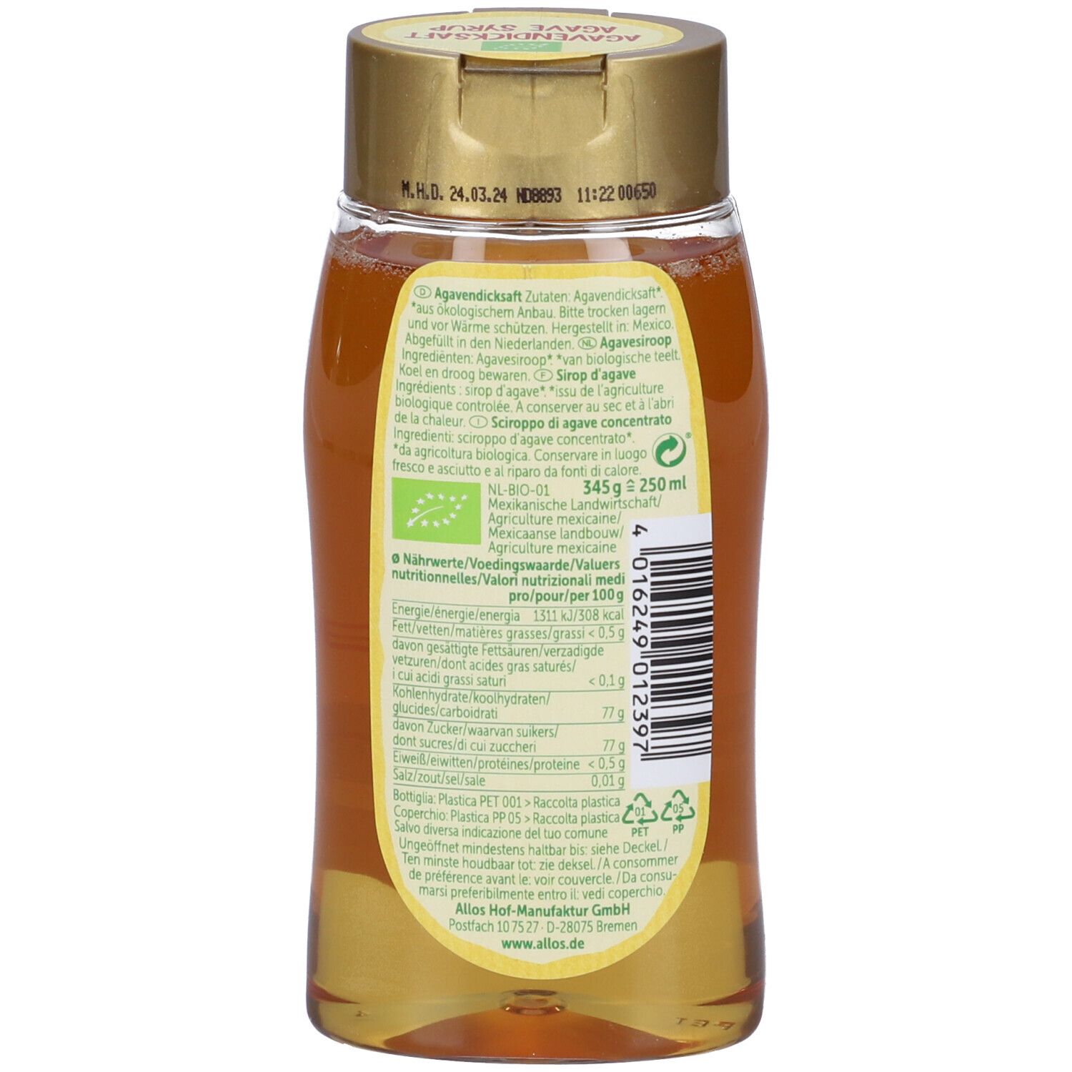 Allos AGAVEN DICKSAFT