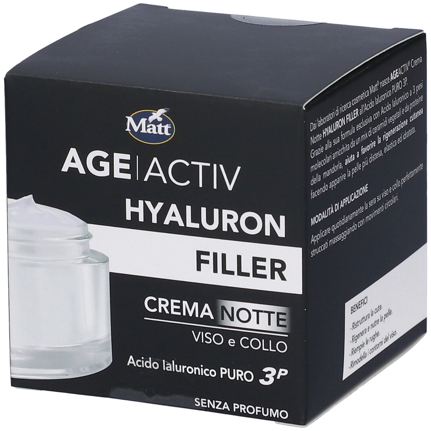 Matt Age Activ Hyaluron Filler Crema Notte