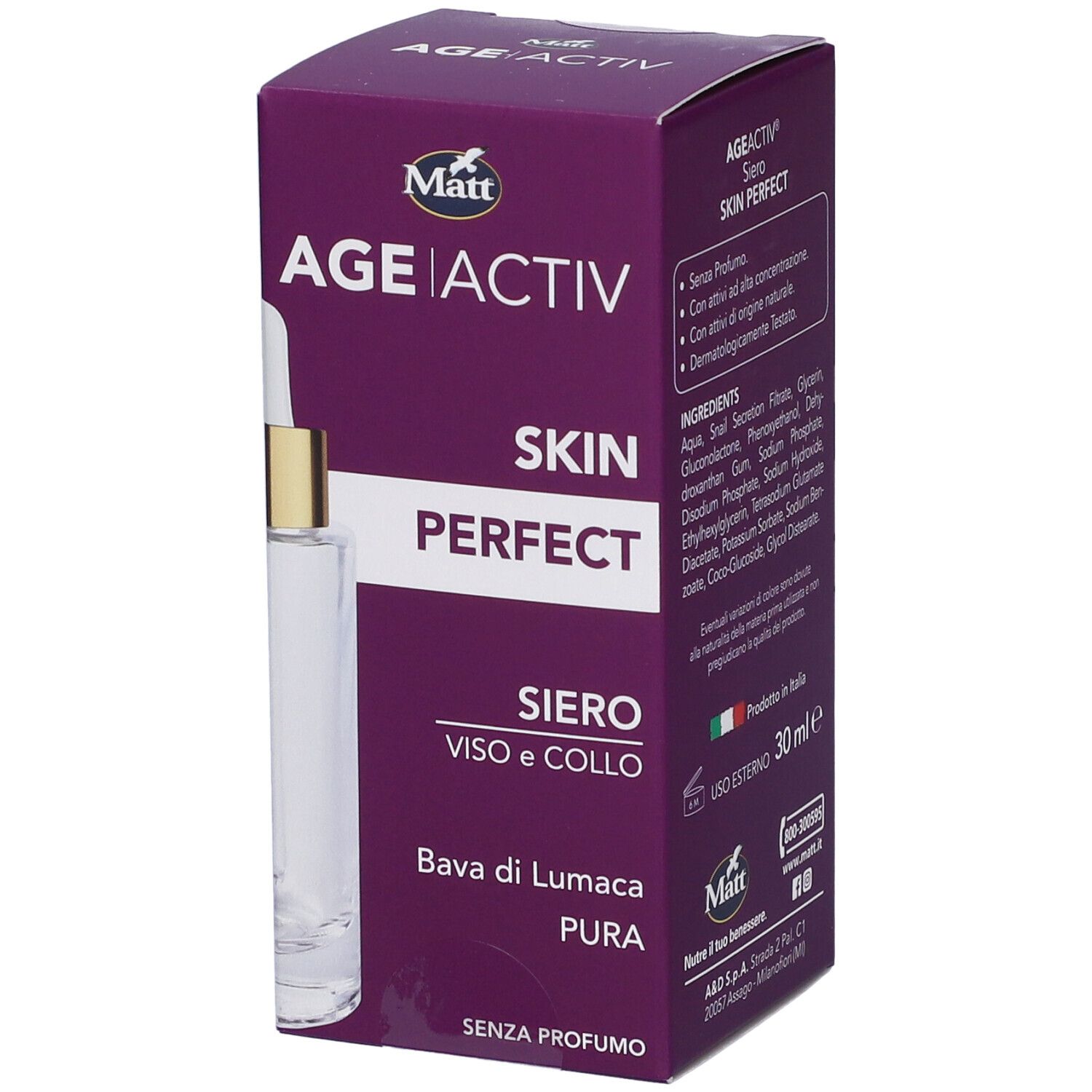 Matt Age Activ Skin Perfect Siero Viso