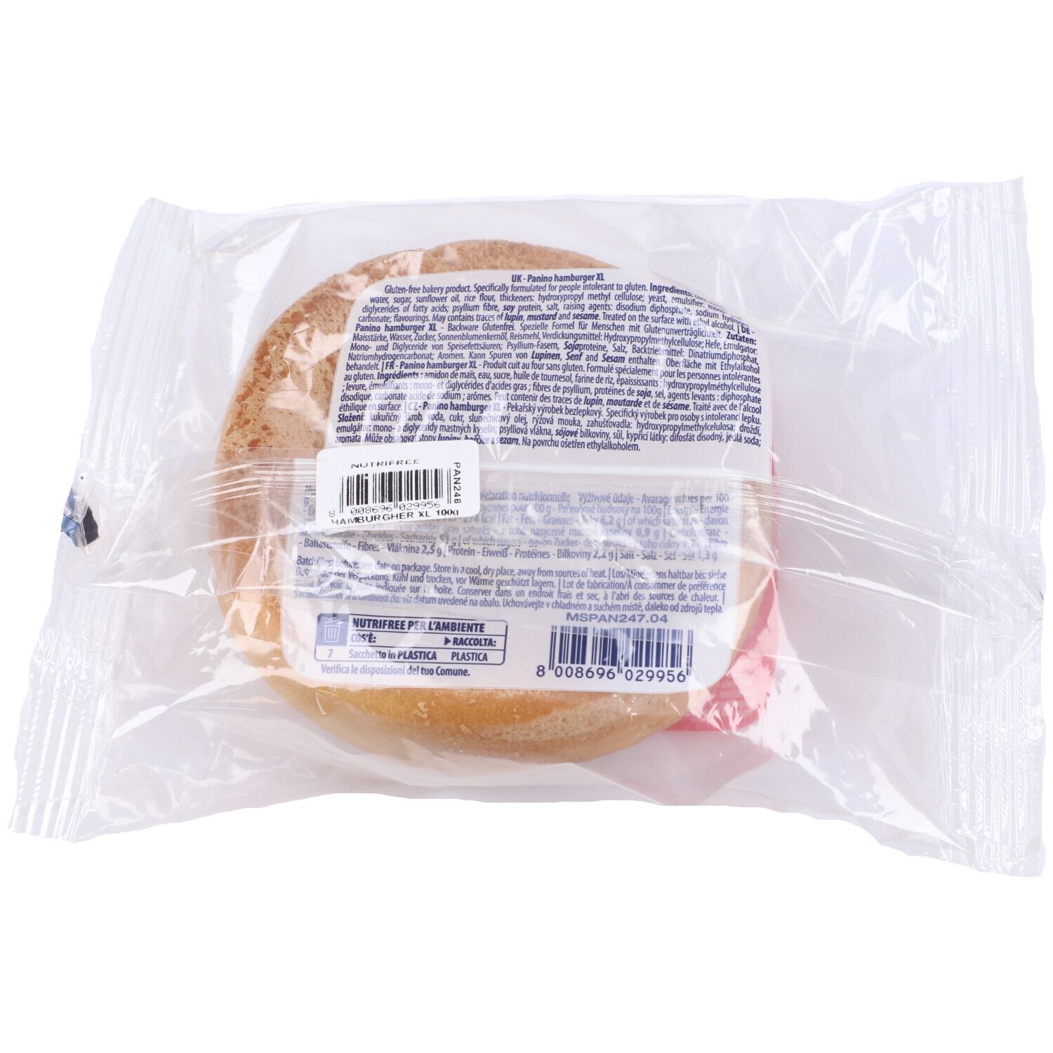 Nutrifree Panino Hamburger100G 100 g Sonstige