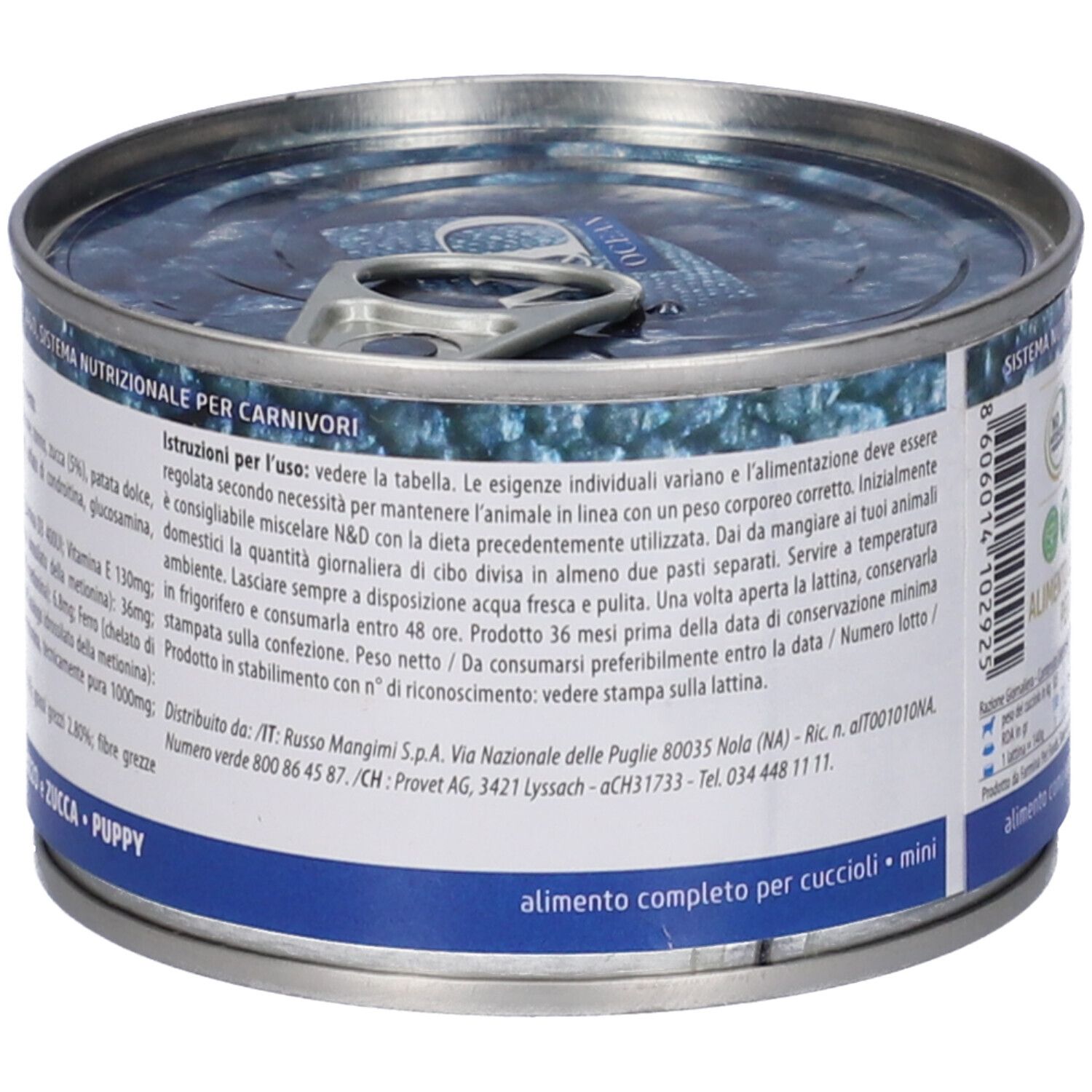 Nassfutter Farmina N&D Ocean - Hundewelpen Mini Kabeljau & Kürbis