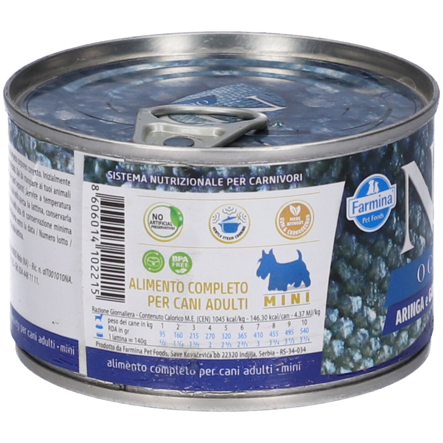 N&D DOG Ocean Herr&Shrimps140G 140 g Futter