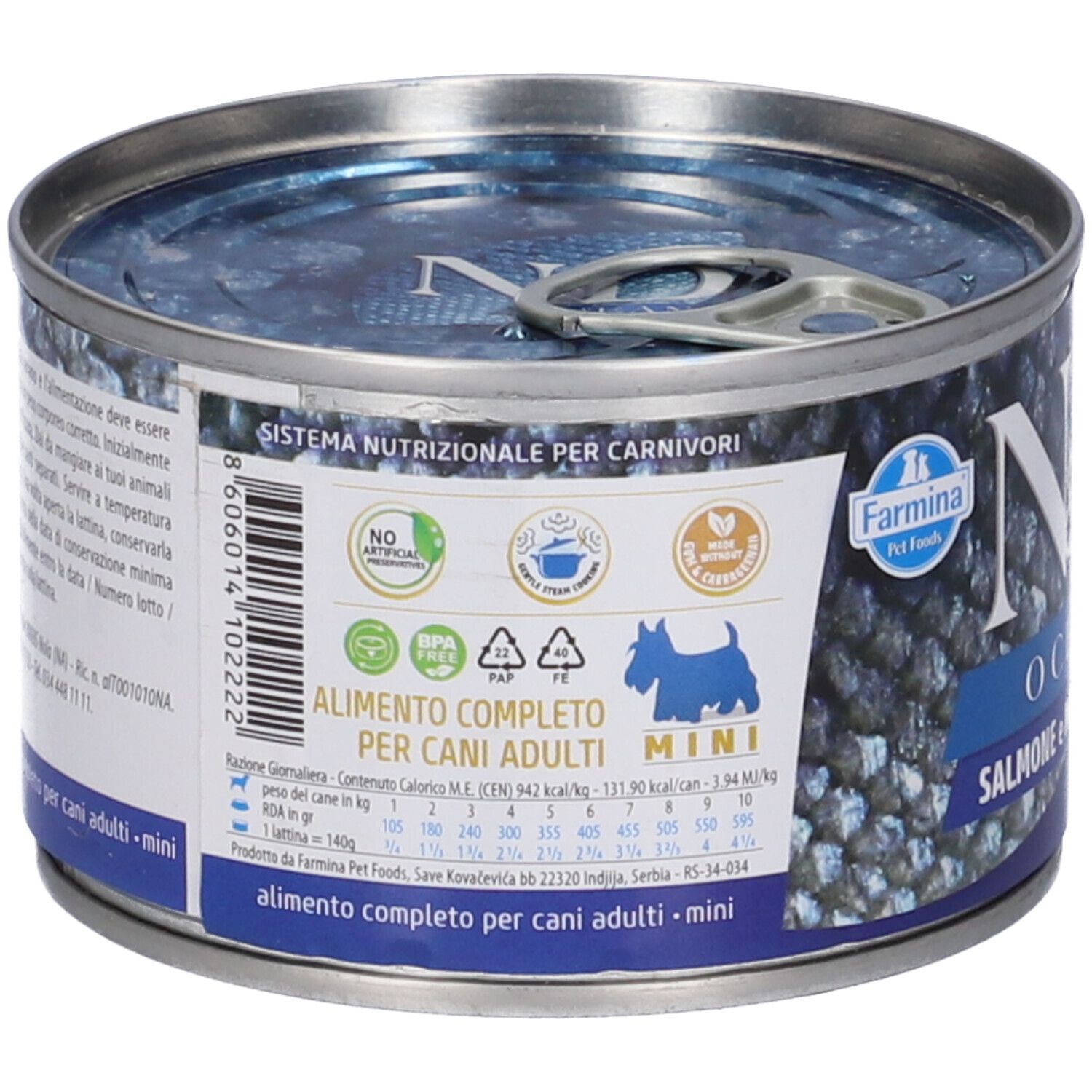 N&D DOG Ocean Salmon&Cod 140G 140 g Futter