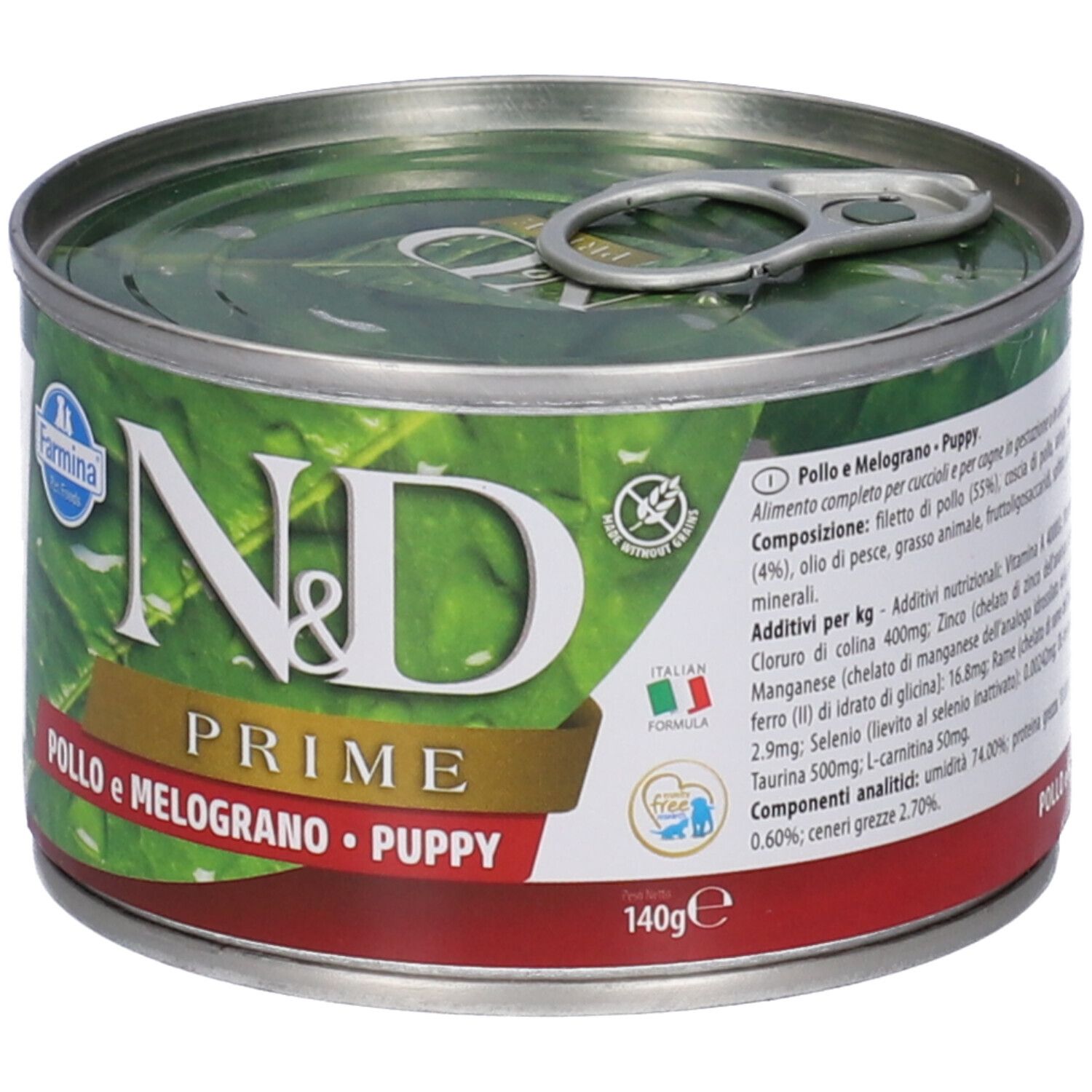 Nassfutter Farmina N&D Prime - Welpe Mini Huhn & Granatapfel